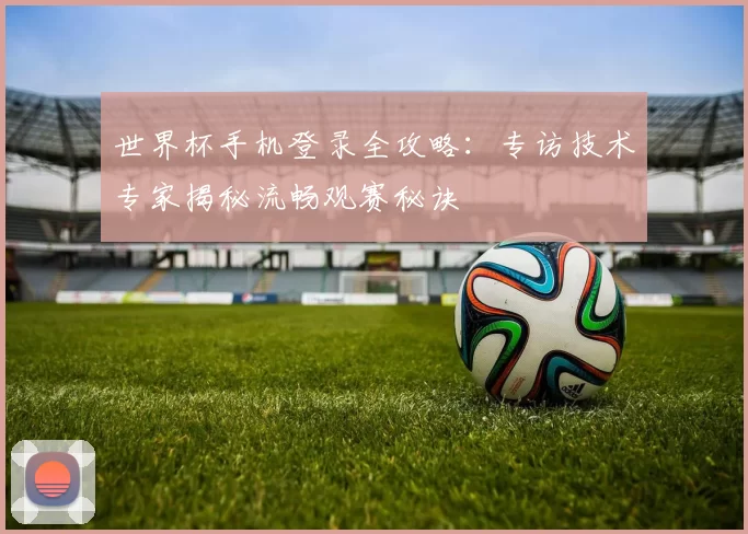世界杯手机登录全攻略：专访技术专家揭秘流畅观赛秘诀