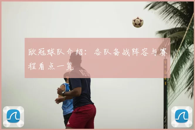 欧冠球队介绍：各队备战阵容与赛程看点一览